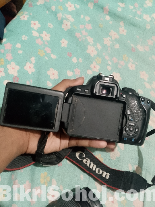 Canon 700D DSLR with Kit Lens
